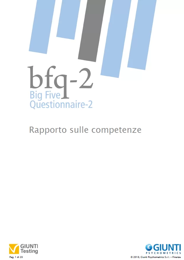 BFQ-2 Rapporto sulle Competenze