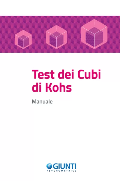 Test dei Cubi di Kohs