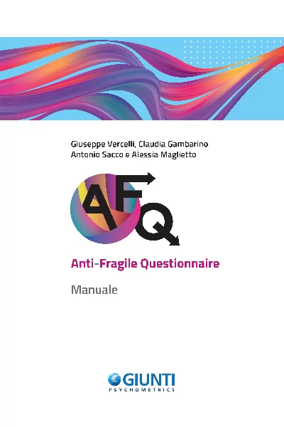 AFQ - Anti-Fragile Questionnaire